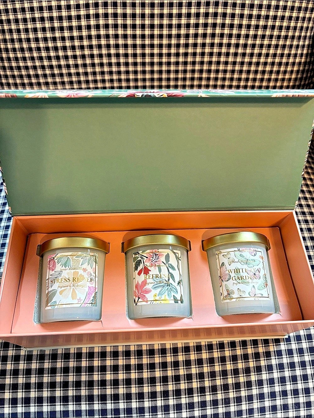 Susan Jacob’s Three-Candle Gift Set NWT